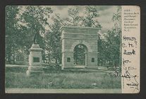 Davidson Arch and Hooper Monument, Guilford Battle Ground, Greensboro, N.C.